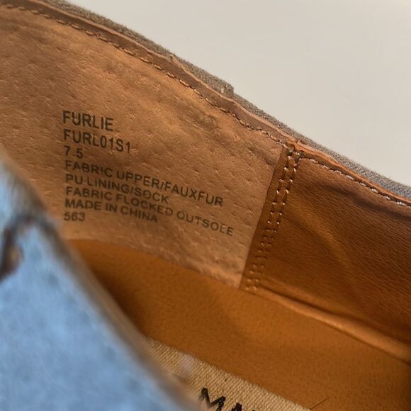 Steve Madden Bryanne Platform Pom-Pom Sneakers Women's Size 7.5 Grey - Picture 6 of 8